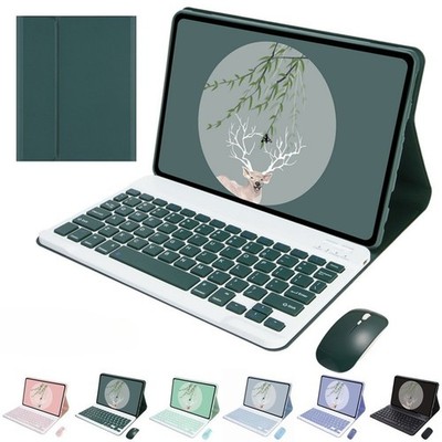 Für Samsung Galaxy Tab A11+ A11 S11 Bluetooth Tastatur Maus Hülle Leder Case