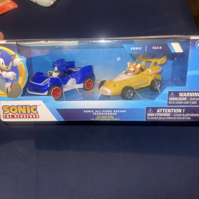 Sonic All-Stars Racing Transformed Pull Back Action Tails and Sonic the Hedgehog