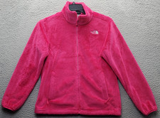 The North Face Osito Fleece Jacket Youth Girls XL Pink Long Sleeve Full Zipper