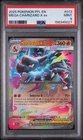 2025 POKEMON - MEGA CHARIZARD X EX 013 - PFL EN-PHANTASMAL FLAMES - PSA 9