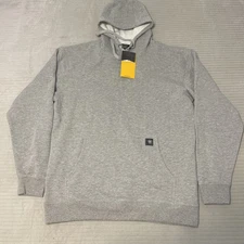 NWT Ariat Rebar Hoodie Workman Moto Eagle Men’s Size LargeT Gray American Flag