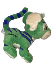 Neopets 2008 Green Kougra Series 1 Plush 11" Stuffed Animal Neo Pet Jakks