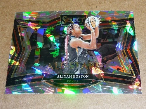 2025 Panini Select WNBA ALIYAH BOSTON ALL STARS ICE PRIZM FEVER #9