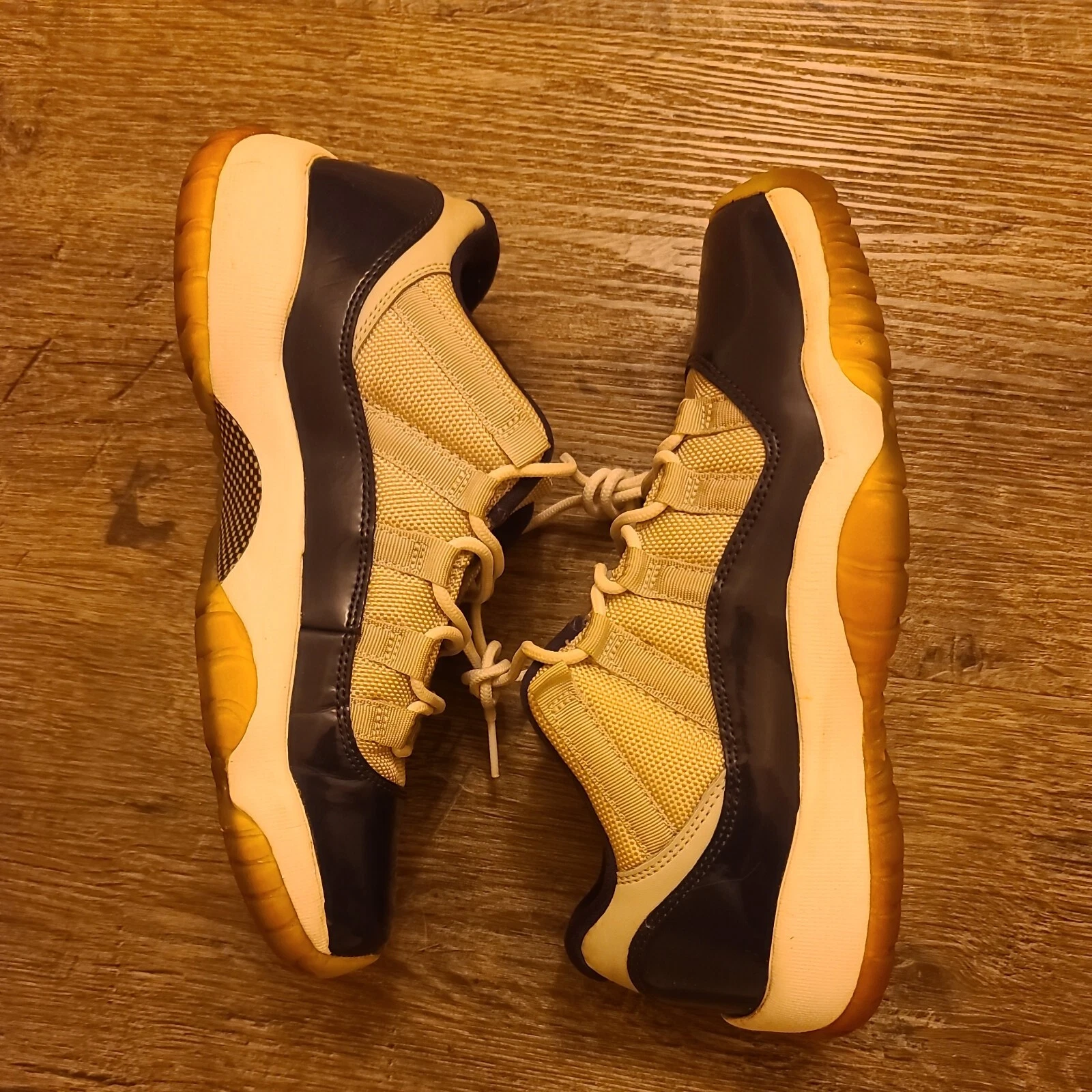 Nike Air Jordan XI 11 2014 Retro Low GS Georgetown 528896 007 taglia 6 5 giovani