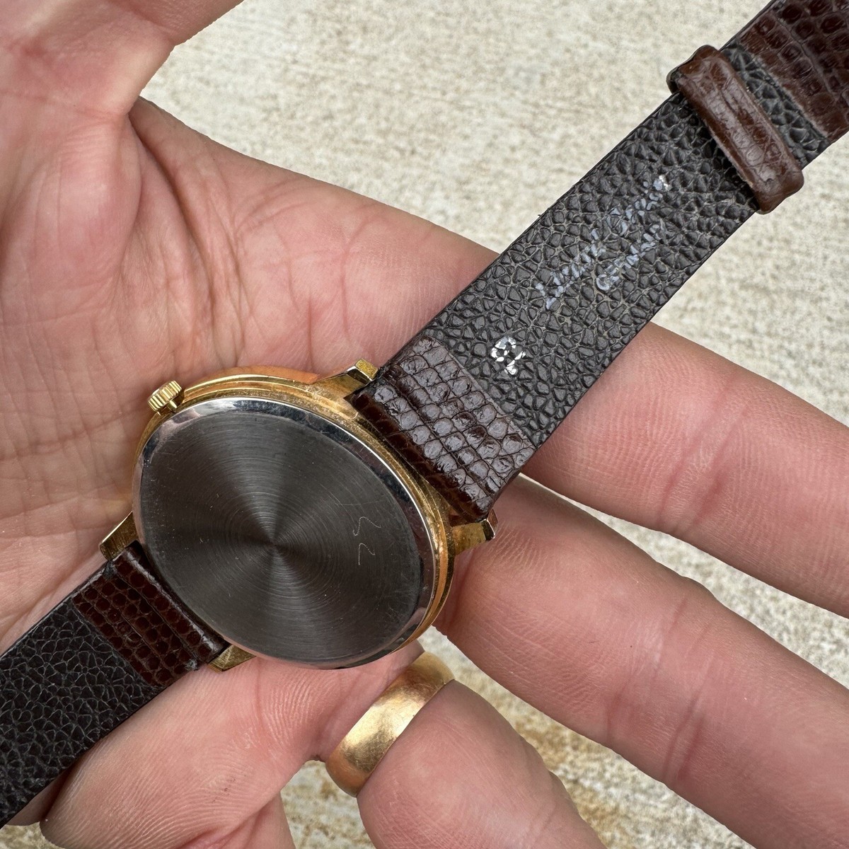 Vintage Gold / Black Mens Xanadu Quartz Watch With Speidel  display picture 1