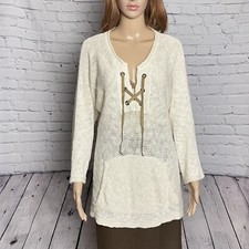 Ulla Johnson Cotton Tunic Sweater Size M