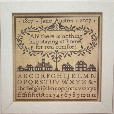 Real Comfort Cross Stitch Pattern/Chart by Modern Folk Embroidery