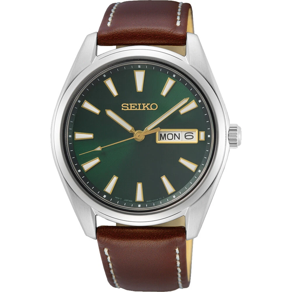 Seiko green on sale dial watches