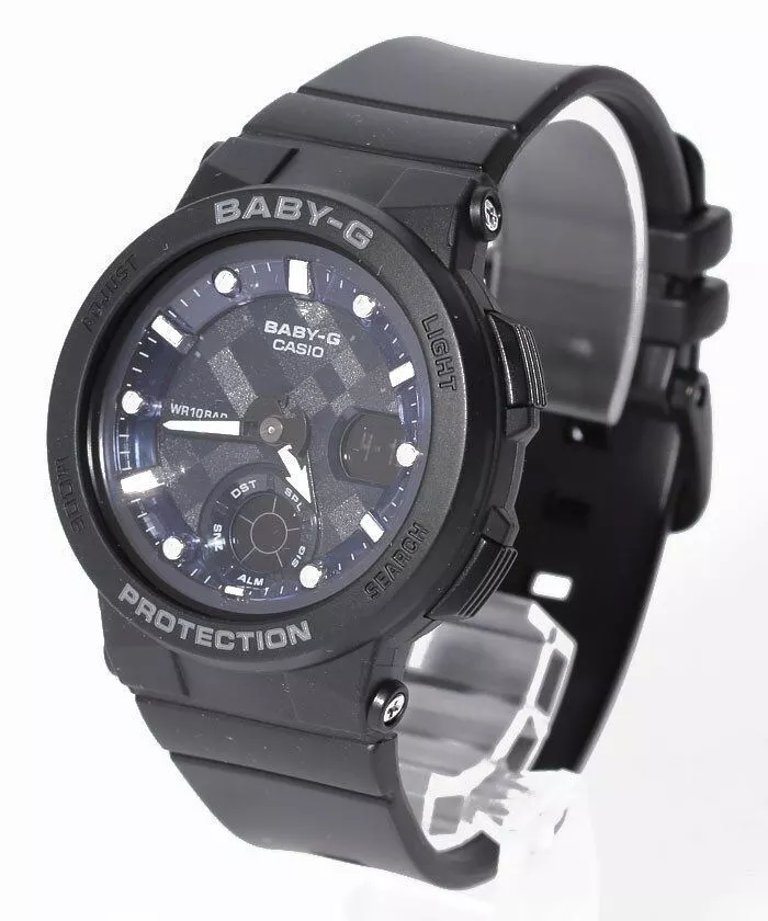CASIO BABY G Beach Traveler Series BGA 250 1AJF Black Women s Watch 2018 New