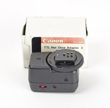 Canon TTL Hot Shoe Adapter 3 HSA-3 Boxed