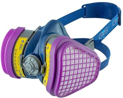 GVS SPR472 Elipse OV/AG-P100 Mask for Dust, Acidic, Organic Gases and Vapours, S