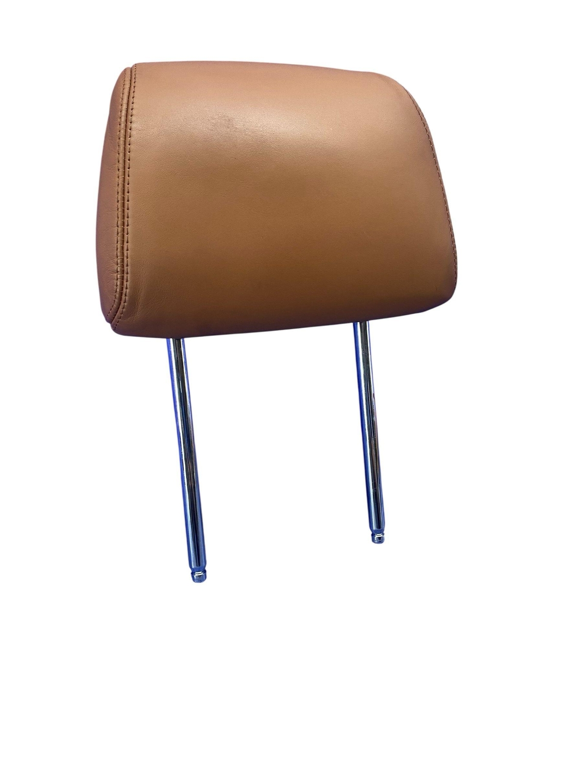 2006-2012 BENTLEY CONTINENTAL FLYING SPUR FRONT LEFT SEAT HEADREST BROWN LEATHER