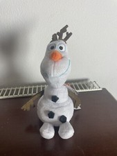 Ty Sparkles Disney Olaf Snowman NWT 8  2014 Plush