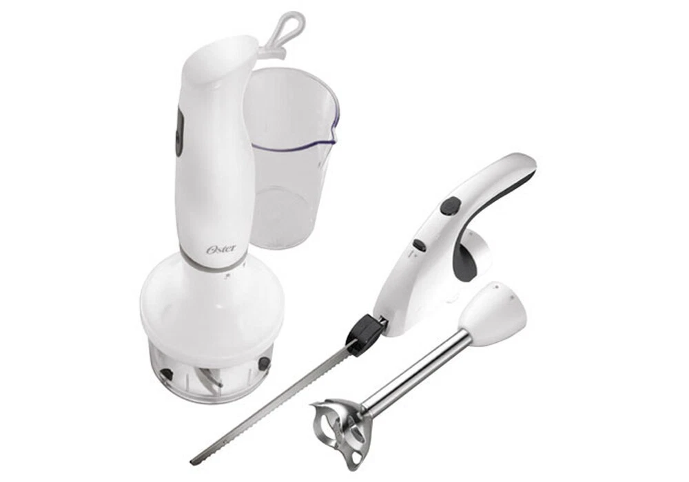 Oster 2619 3 in 1 Hand Blender, Chopper and Knife 220-240 Volt 50 Hz