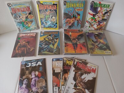 HUGE Hawkman titles and related titles. DC Comics. 81 issues.