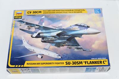 Zvezda 7314 Modell - Russian Air Superiority Fighter Su-30SM 'Flanker C' - 1:72 