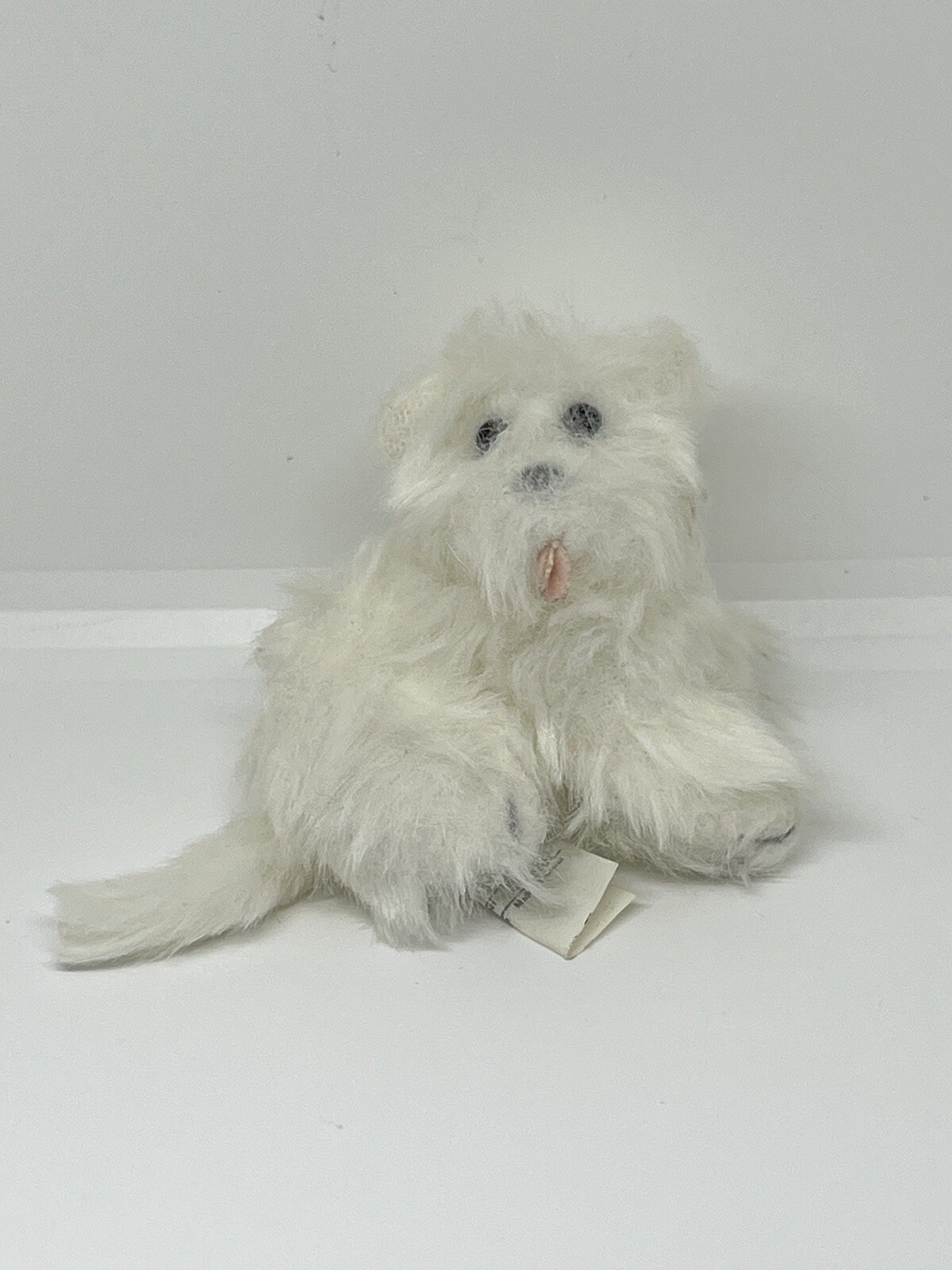 Mini Plush White Puppy Dog Maltese Terrier 3” Battat Doll Accessory eBay