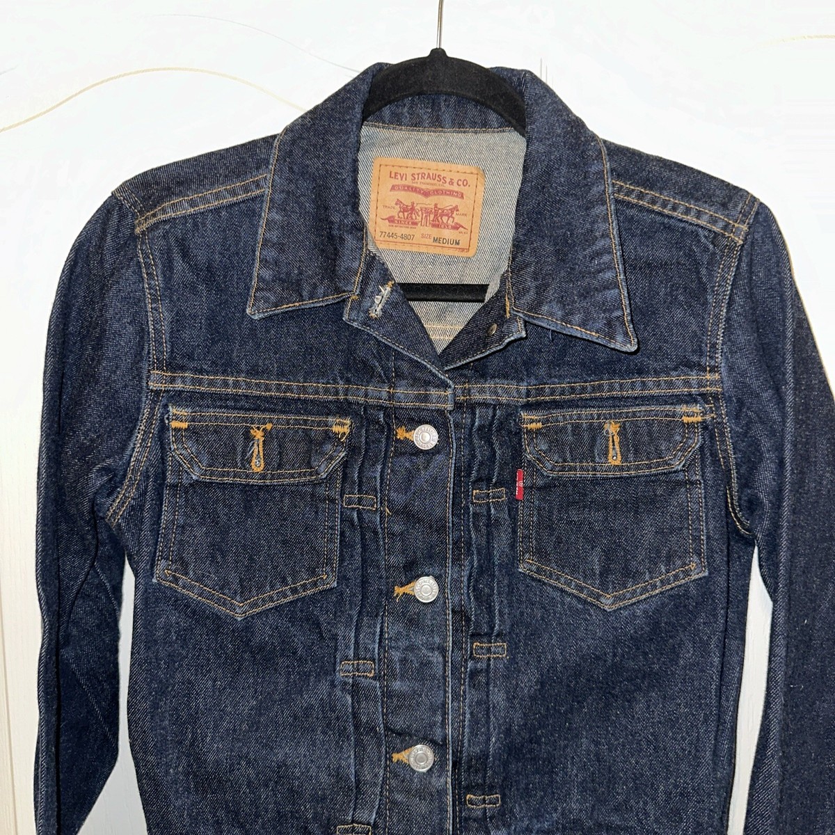 125th Anniversary 90s Levi's Denim Jacket MadeUSA 77445 125th Anniversary 90s Levi's Denim Jacket MadeUSA 77445