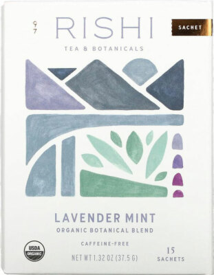 Rishi Tea Lavender Mint Tea - 15 sachets