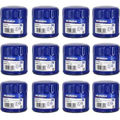 Genuine GM ACDelco Engine Oil Filter PF48/ PF48F Case Of 12