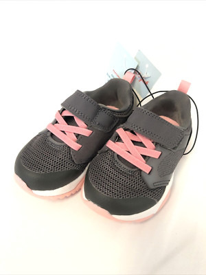 Toddler Ari Apparel Sneakers - Cat & Jack Charcoal Gray sizes 6 & 8