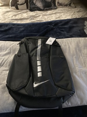 Nike Hoops Elite Pro Backpack Black Metallic Silver NEW* DA1922-011