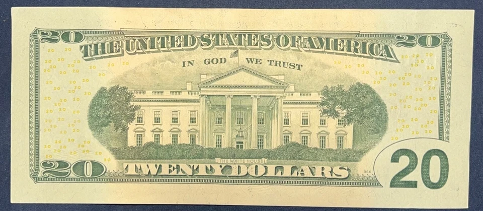 Rare Twenty Dollar Bill Star Note 2013 - $20 United States Federal Reserve Note - Image 2 of 2