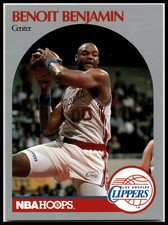 Benoit Benjamin #142 1990 NBA Hoops Clippers B0120A