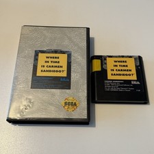 Thumbnail of ebay&reg; auction 136867508877 | Where In Time Is Carmen Sandiego - Sega Genesis Mega Drive - Educational Edition
