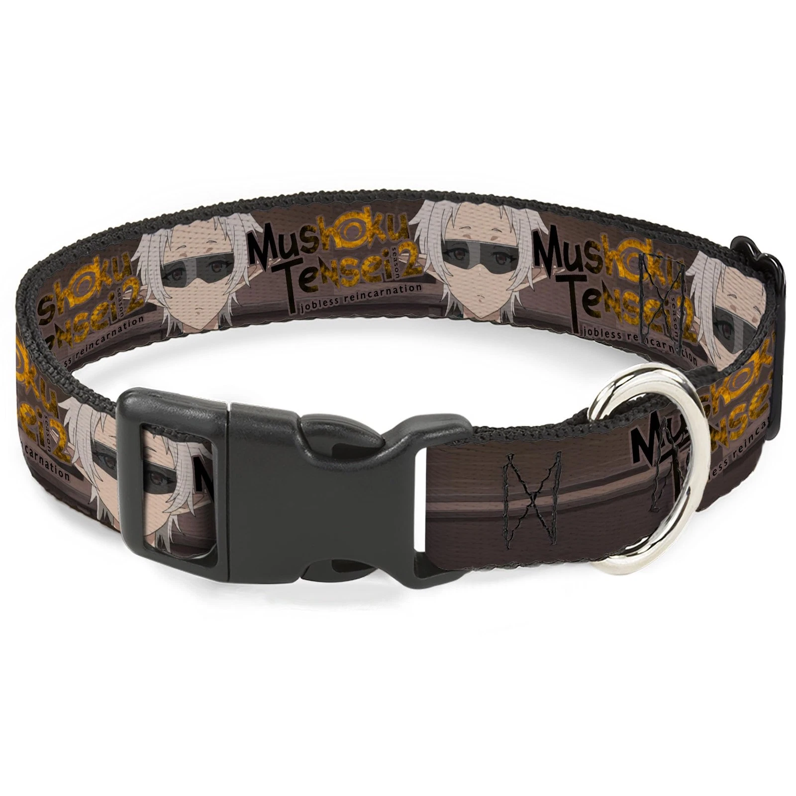 Crunchyroll Pet Collar, Dog Collar Plastic Buckle, Mushoku Tensei Sylphiette Fit