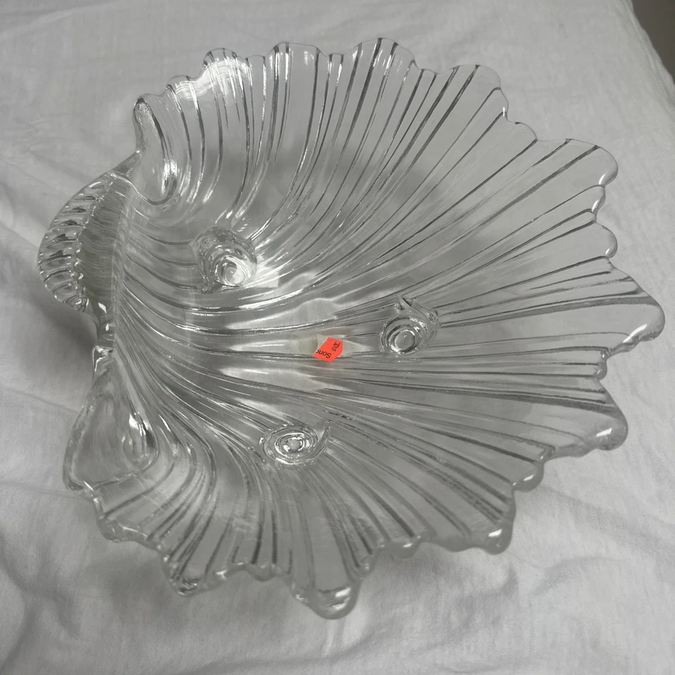 Große Salatschüssel Obstschale Muschel Form ca.22 cm ca. 24cm * ca. 8,5cm neu