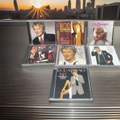 Rod Stewart CD's Lot Of 7 VG Condition