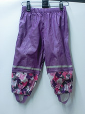gefütterte lila Matschhose Gr. 86/92