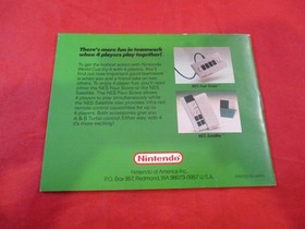 Nintendo World Cup Nintendo NES Instruction Manual Booklet ONLY