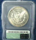 1887 S Morgan silver dollar Graded AU58 — photo 4