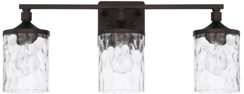 Capital Colton 24" Wide Bronze 3-Light Vanity Bath Light - Picture 1 of 3