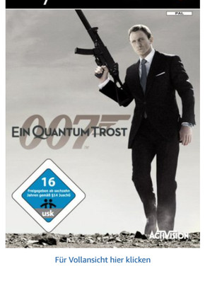 James Bond 007: Ein Quantum Trost-Das Spiel (Sony PS2)