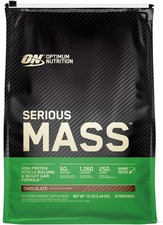 Optimum Nutrition Serious Mass Protein Powder Chocolate 16 Servings, 5.45 kg 7.89 per kilo