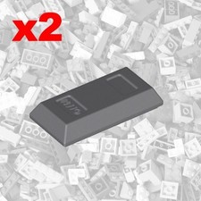 Lego Part - 2x Ignot Bullion - Dark Bluish Gray - 99563 Minifigure *AB47*