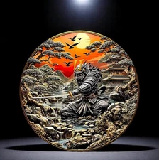 *NEW Historic Warriors: Samurai Colorized Minted 1 oz Copper Round 2,500 Mintage