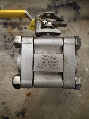 Apollo 3-PC Full-Port Socket-Weld Stainless Steel 2'' Ball Valve 86A-208-01