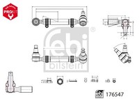 Lagerung Schaltgetriebe Hinten Febi Bilstein 176565 FÜR Ford Volvo