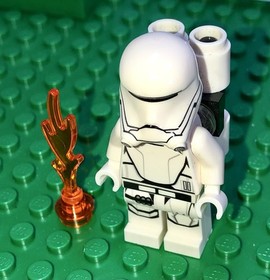 Lego Mini Figure Star Wars First Order Flametrooper 75166
