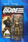 GI JOE DUSTY HIYA  1/18 EXQUISITE MINI 4” FIGURE ON CARD CLASSIFIED BASED