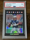 2008 Topps Chrome Refractor Tom Brady #TC3 PSA 9 Mint Patriots Legend HOF GOAT