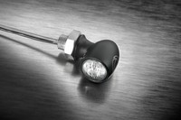 "LED-BLINKER \"Bullet Atto\" V. Kellermann, Schwarz, E-GeprüFt. Turn Signals"