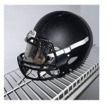 Casco de fútbol americano Riddell cara completa negro pequeño/mediano SEI NOCSAE máscara facial visera