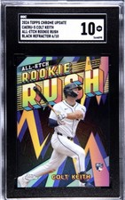 Colt Keith /10 Black - All Etch Rookie Rush - 2024 Topps Chrome Update #CAERU-5