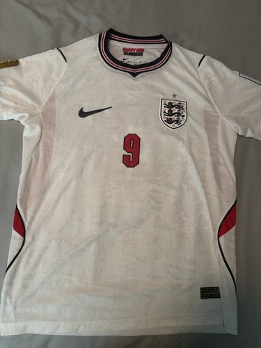 Harry Kane 9 England Jersey 2026 World Cup Size Small