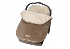 JJ Cole Bundle Me Winter Infant Car Seat Cover Bunting Bag in Khaki up to 21 llb